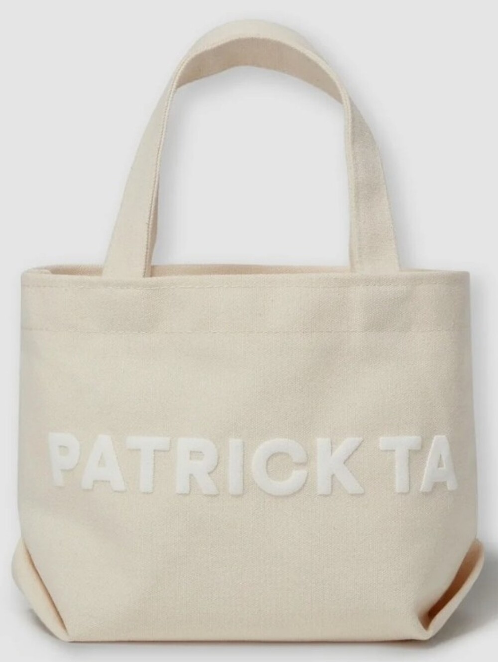 Patrick Ta The Effortless Mini Tote Canvas Bag NEW